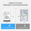 2.5'' HDD SSD Case USB3.0 3.1 Drive Case 5Gbps Externals Hard Disk Enclosure Box