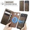 For iPhone Air Case CASEME C49 Compatible with MagSafe RFID Blocking Detachable Wallet Leather Phone Cover