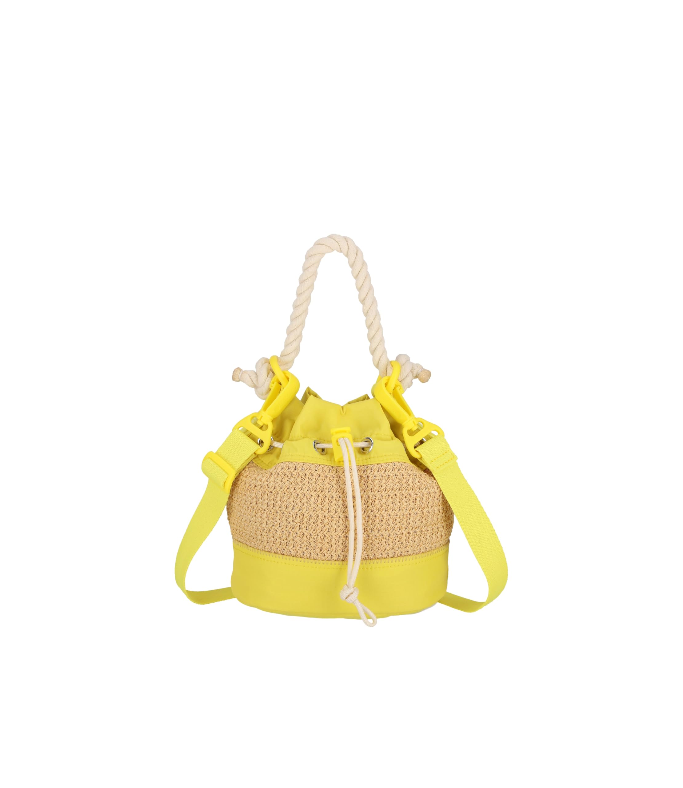 

Official Shoulder Bag RAFFIA MINI Primrose Yellow Raffia [LeSportsac] BUCKET/1423 Women s