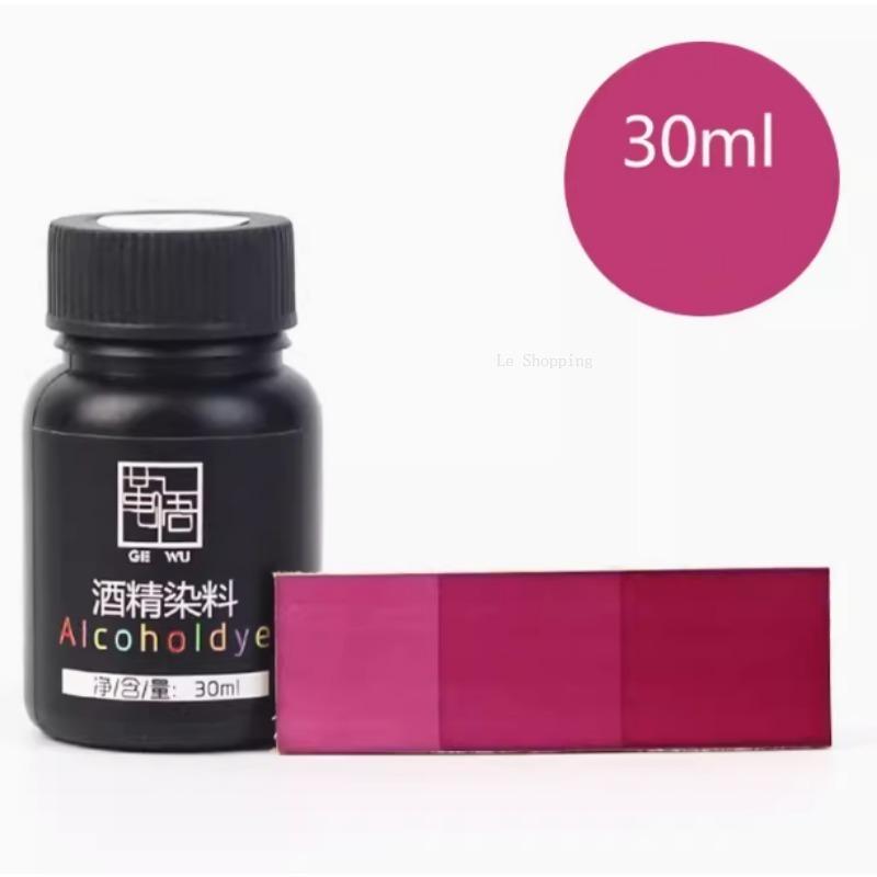 30ml Leather Alcohol Dye Containing Gold Solid Color Dye Handmade DIY Plant Tanning Bag Clothes Tintage Leather Art Pigment