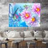 Diamond Painting Flower With Square Rhinestones Diamond Embroidery Cross Stitch