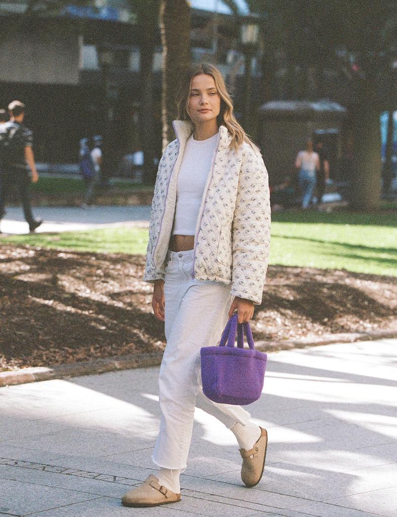 Surfea Cushy Reversible Tote Bag_Violet