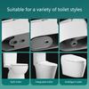 Toilet Bowl Gasket Flange Rings Toilet Spill Sealing Rings Floor Outlet Drain Pipe Flange Rings Easy Installation