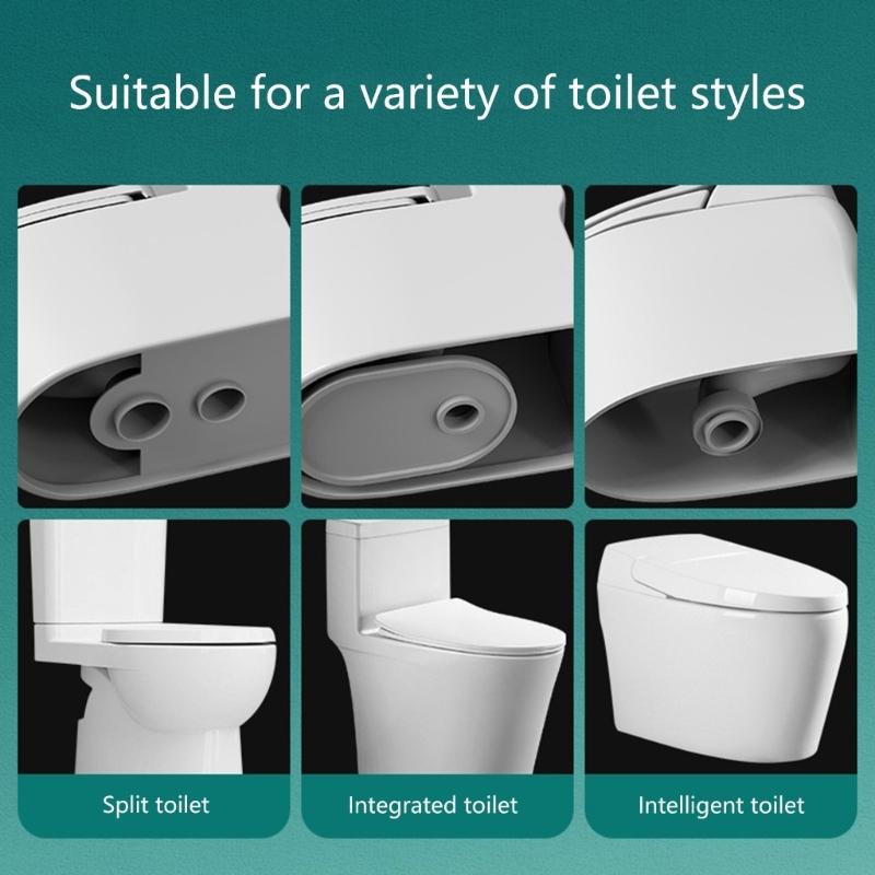 Toilet Bowl Gasket Flange Rings Toilet Spill Sealing Rings Floor Outlet Drain Pipe Flange Rings Easy Installation