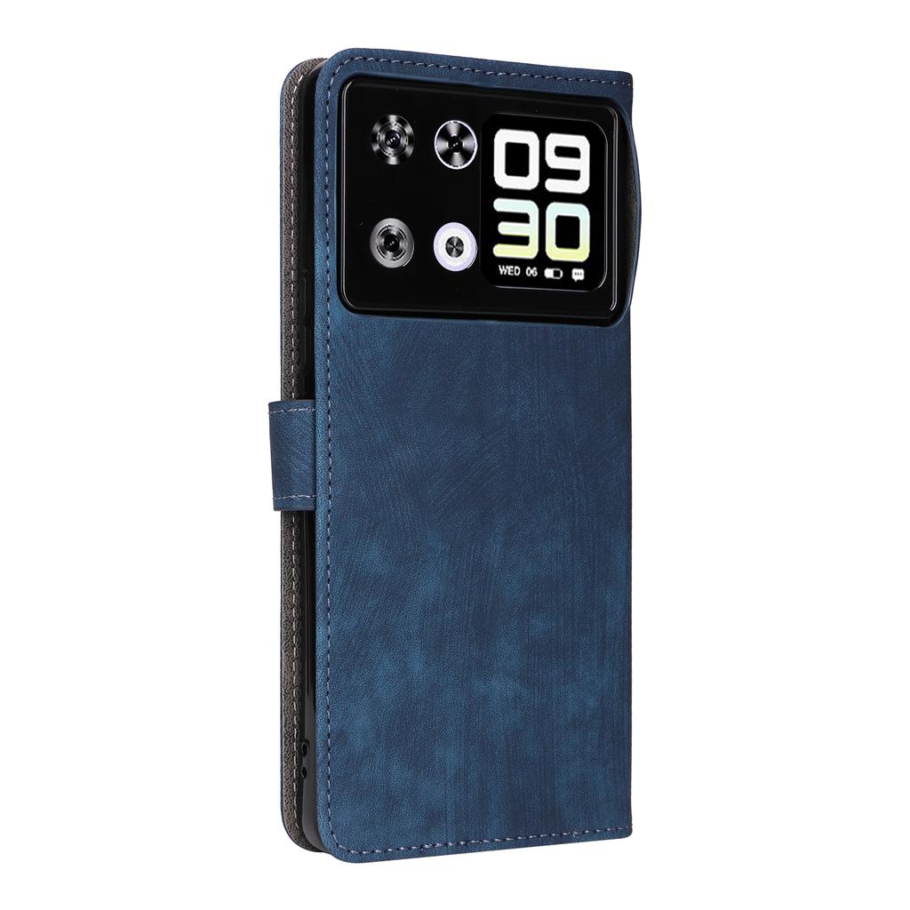 Para Cubot P90 Capa Carteira Bloqueio RFID Couro PU Capa de Telefone Suporte com Alça