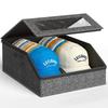 Clear Window Hat Storage Box 24 Cap Capacity Cap Storage Case New Foldable Hat Box  Closet Storage