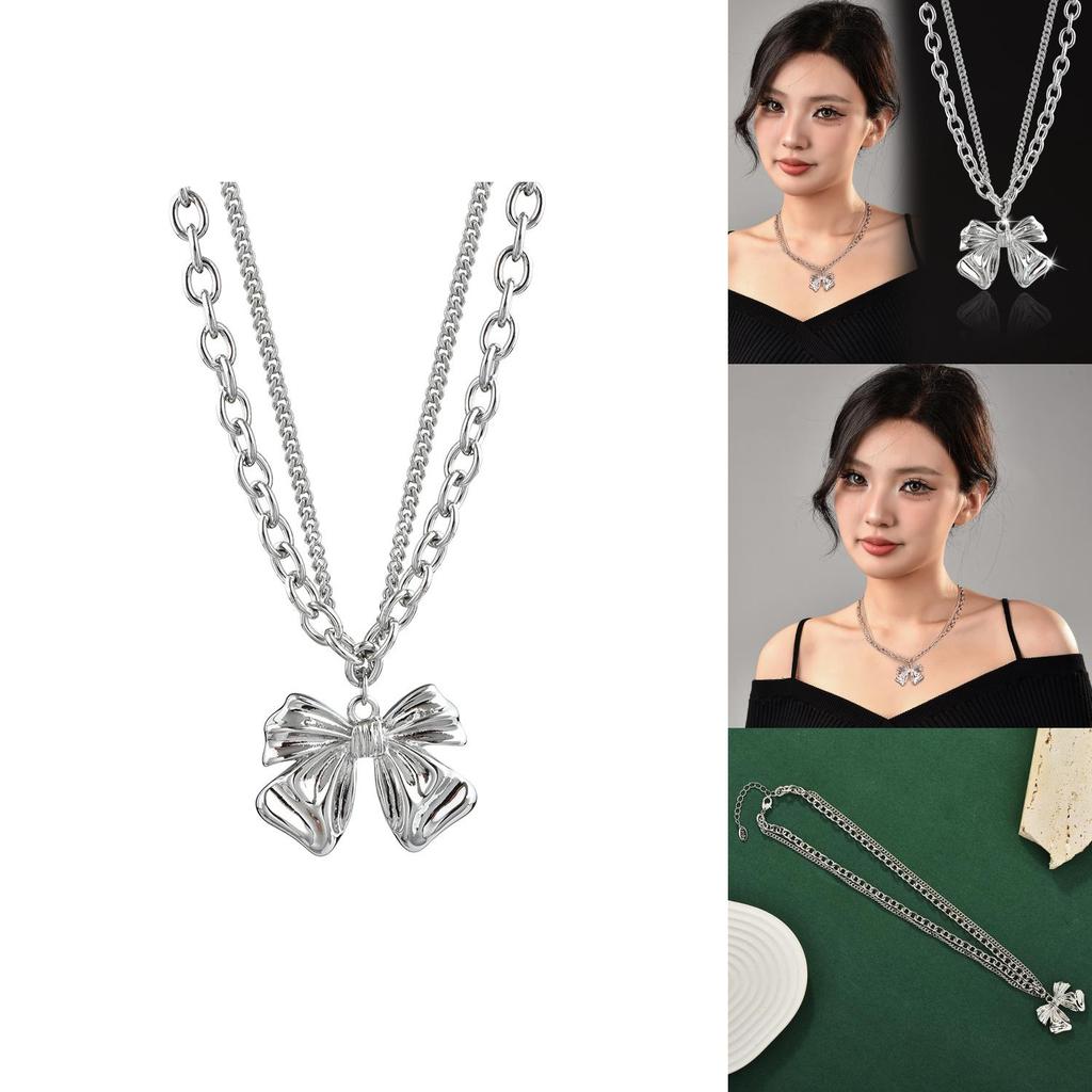 Unique And Contemporary Butterfly Knot Choker Necklace Designed For Womens Fashion