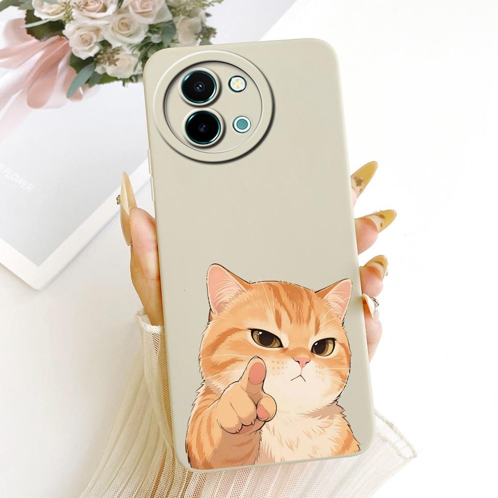 Casing For Vivo Y38 5G Cover Fashion Cartoon Cute Funny Painted Silicone Funda For Vivo Y 38 5G Phone Case