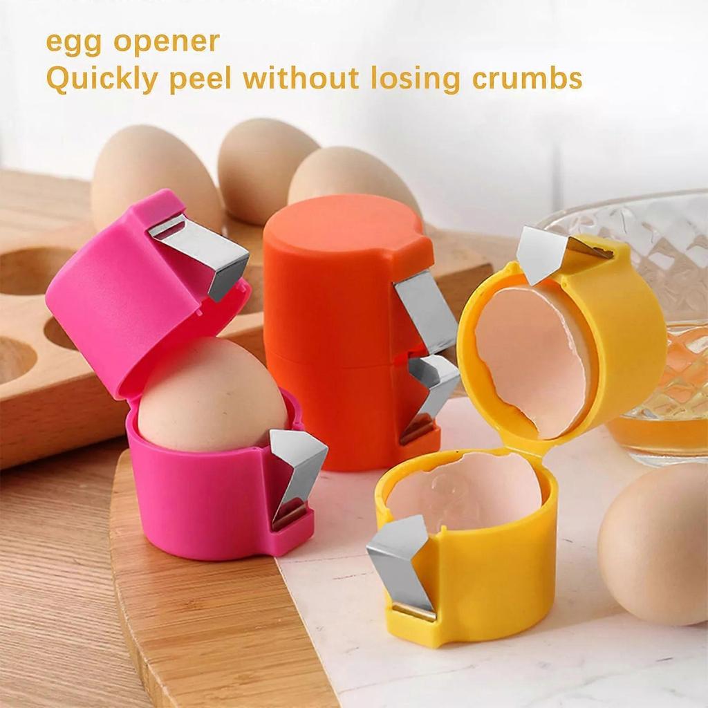 Egg Shell Opener, 2025 New Handheld Egg Cracker Tool for Raw Eggs Kitchen Gadgets