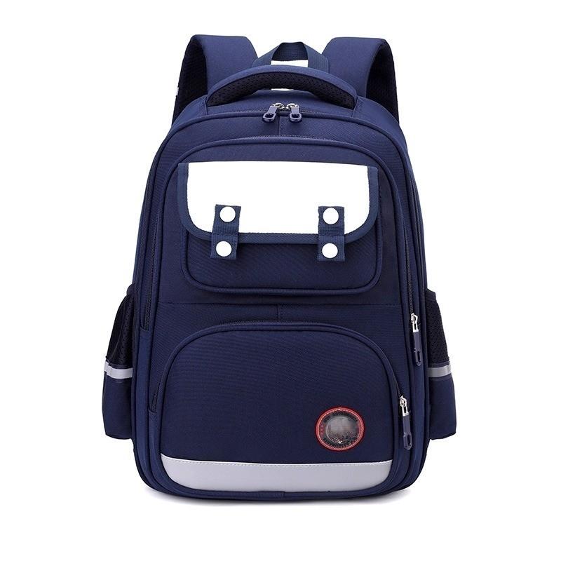 

Рюкзак для кампуса для учеников начальной школы, для похудения и защиты позвоночника (30*22*45см) 2108 темно-синий
