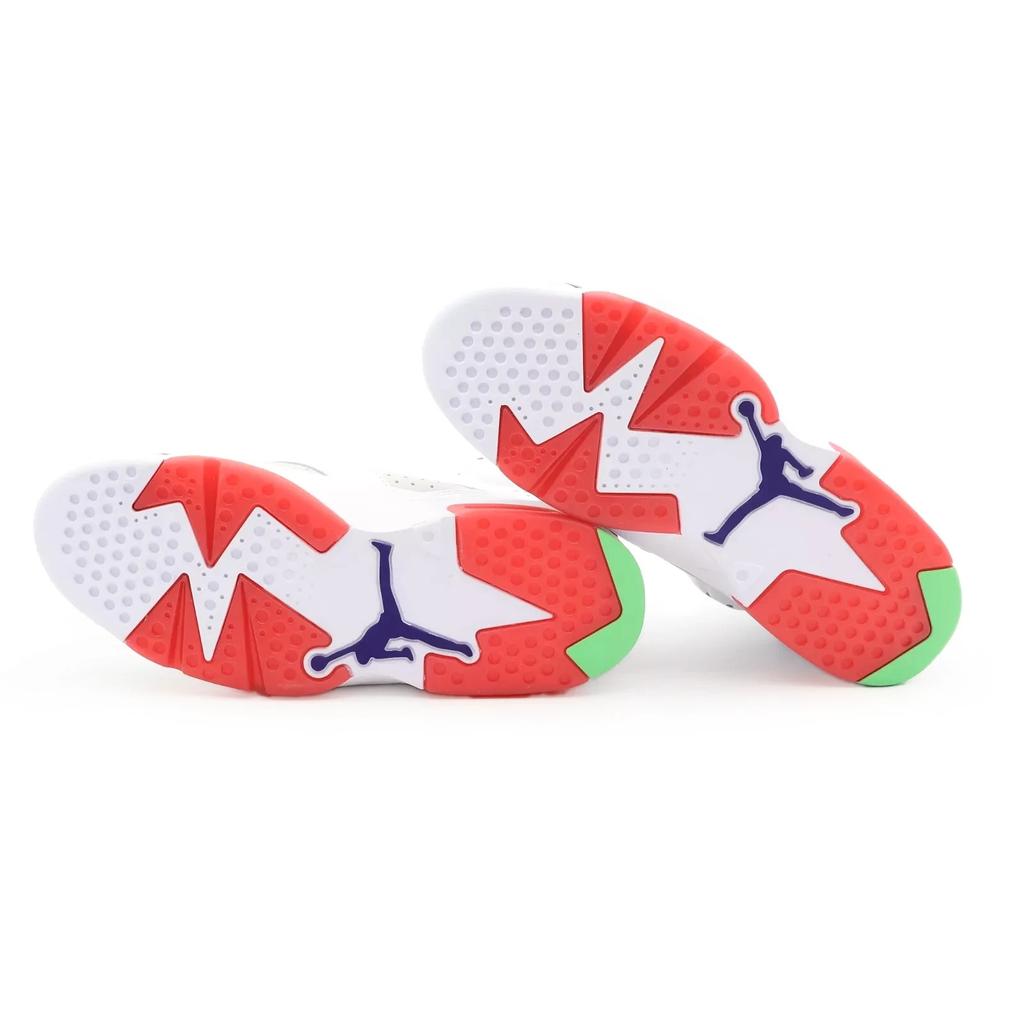 CT8529-062 Nike Air Jordan 6 Retro Hare Silver True Red Neutral Grey (Men's)