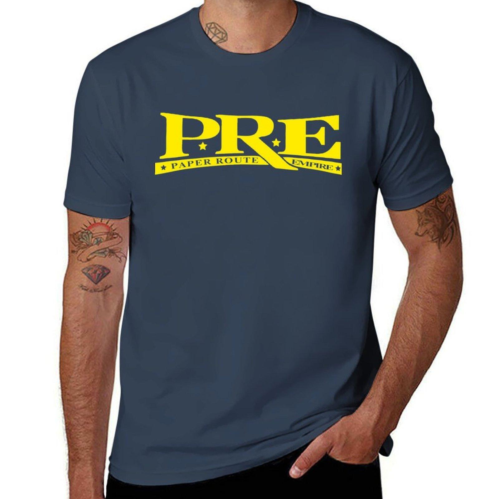 Pre2 Yellow Tshirt Art Pattern Printed Casual Top S