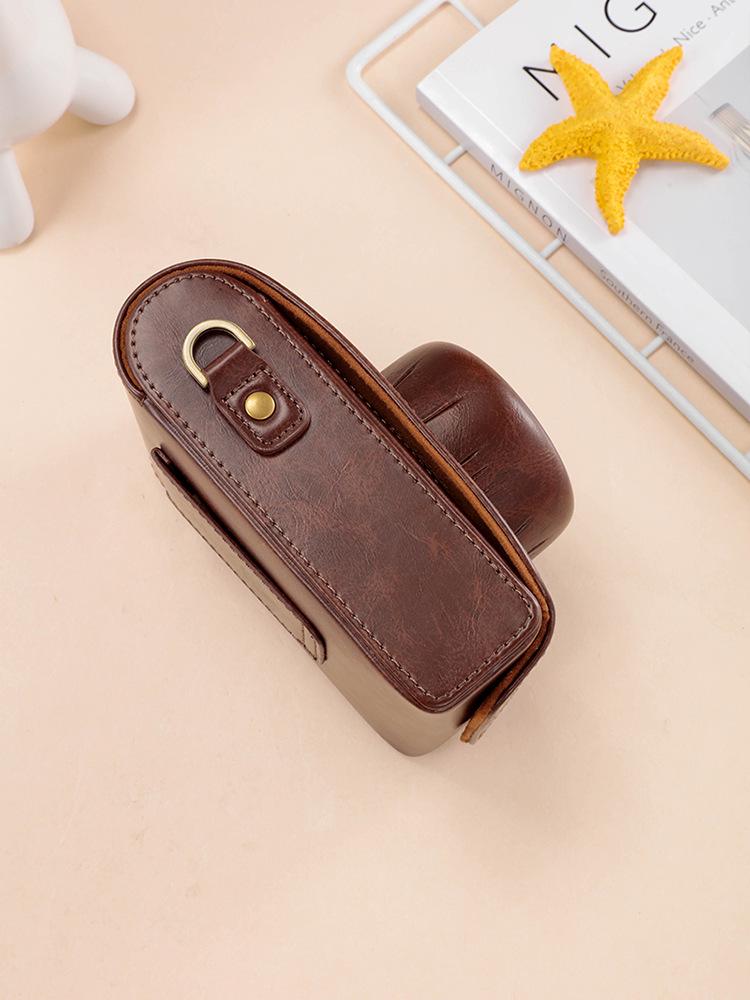 Fujifilm X100 Serie Leder Kameratasche für X100VI, X100, X100S, X100T, X100F, X100V - Schutzhülle