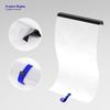 EHDIS Car Door Panel PET Cover Waterproof Gaurd Protection Glass Cleaning Window Film Tint Install Water Shield Sheet 2pcs/Pack