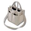 Fortiuna Two-Way Mini Tote Bag, Dog Walking Bag, Lunch Bag, Large Capacity (Off-White)