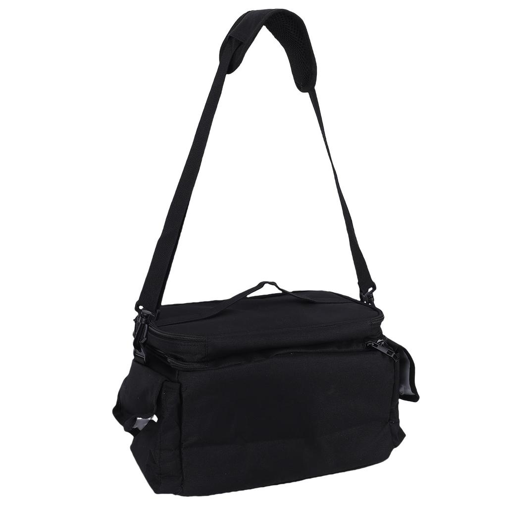 Sewing Supplies Storage Bag 2 Layers Oxford Cloth Sewing Accessories Bag with 2 Detachable Dividers for Scissors Pins Needles