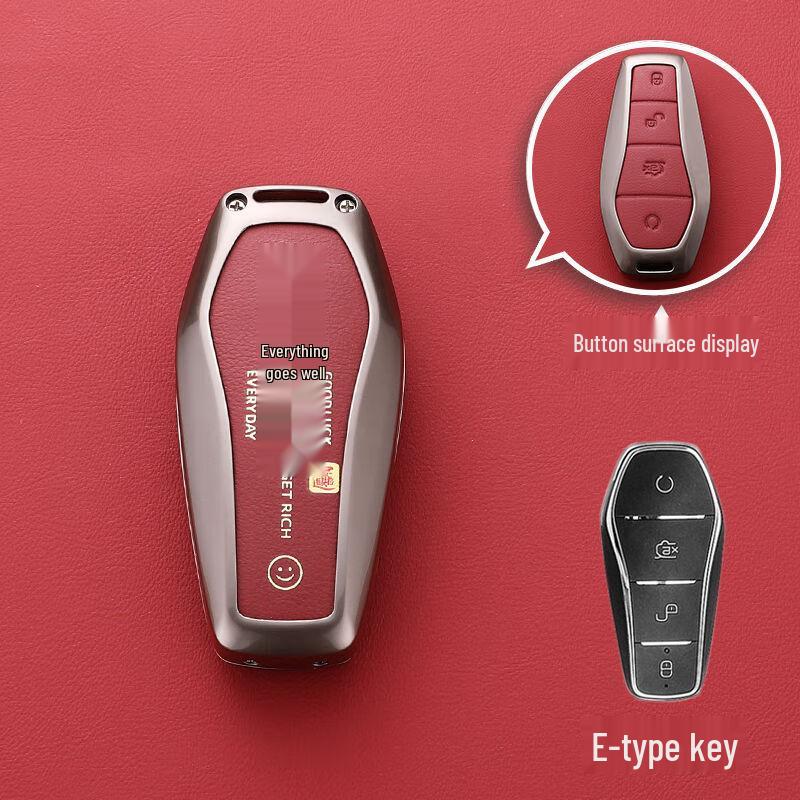 BYD Key Case for Han, Qin Plus DMI, Song Pro, Dolphin, Yuan, Tang, EV Seal, Seagull, Frigate, and Destroyer Models