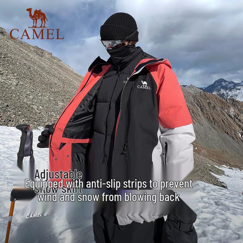 Camel Wang Junkai Signature 3-in-1 Goose Down Ski Jacket