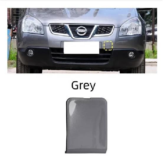 For NISSAN 2008-2010 QASHQAI J10 Front Bumper Towing Hook Hole Cover Towing Trailer Cover