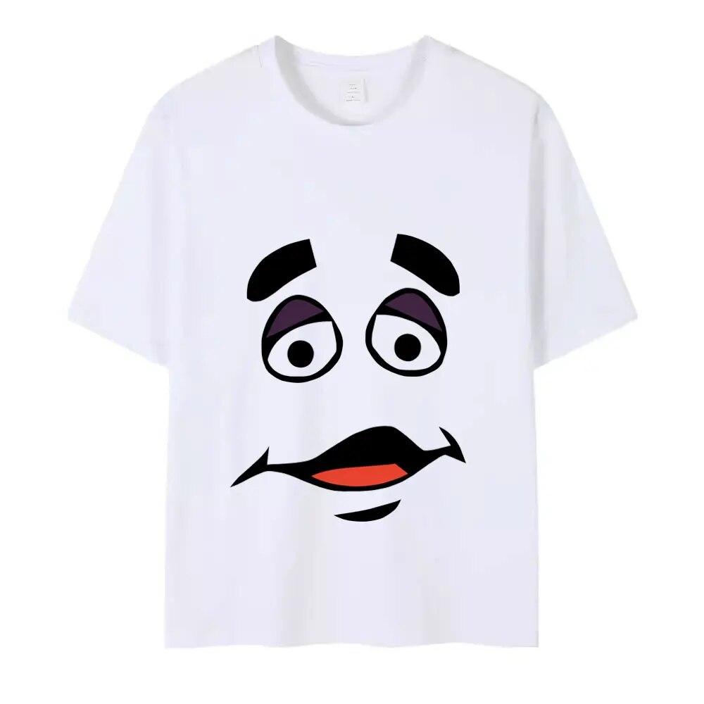 

Funny Grimace Cartoon Graphics T Shirts Unisex Women Gothic Fashion Short Sleeve T-shirts Summer Street Casual 100%cotton T-shirt