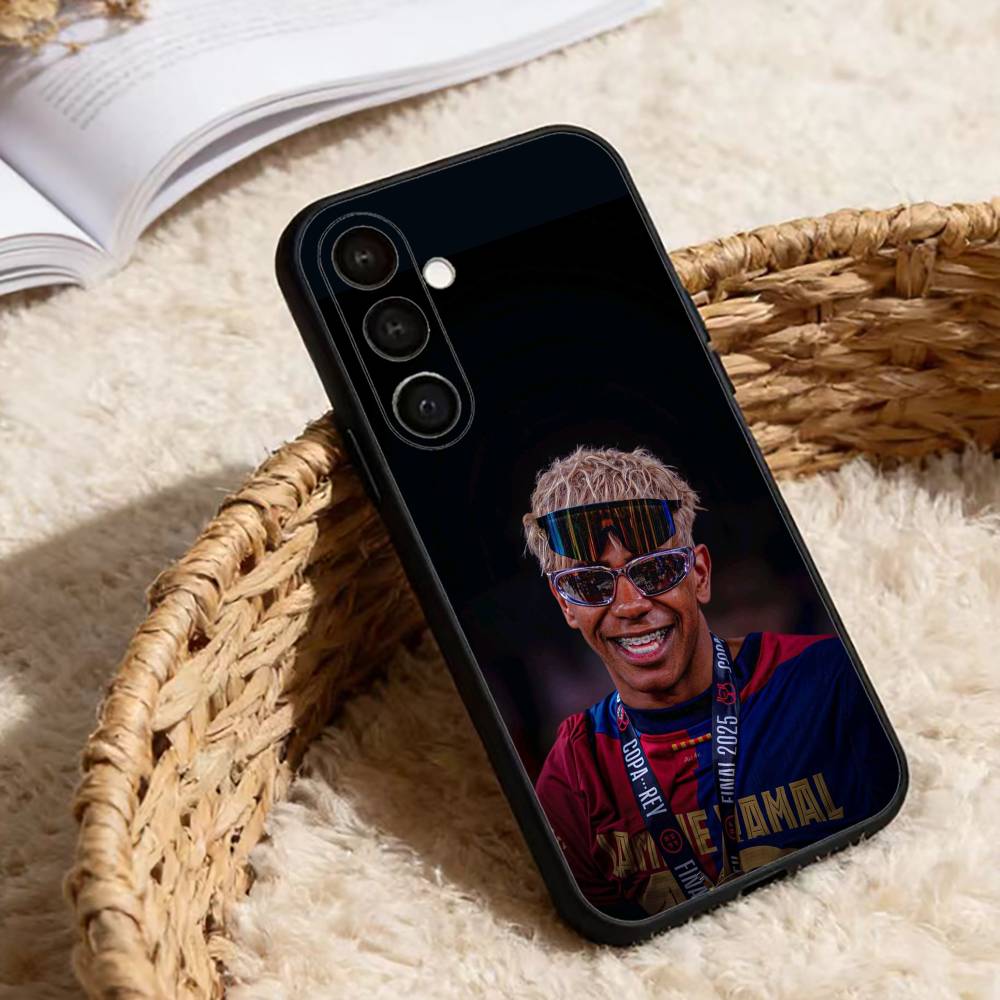 Football 10 L-Lamine Y-Yamal Phone Case For Samsung Galaxy A20,21s,22,31,32,52,53,72,73,80,91 Soft Black Shell