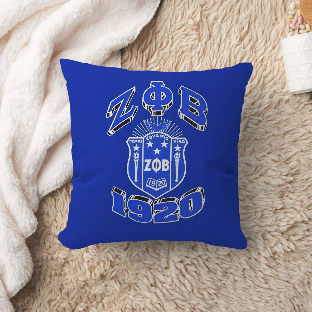 ZZeta Phi Beta Pillowcases Home Bedding Decorative Pillow Cover Wedding Super Soft Pillow Case