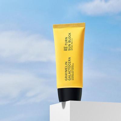 Galactocera Re-Turn Sun Block SPF50+ PA++++ 50 ml, Korean Cosmetics, Kbeauty, vzorek