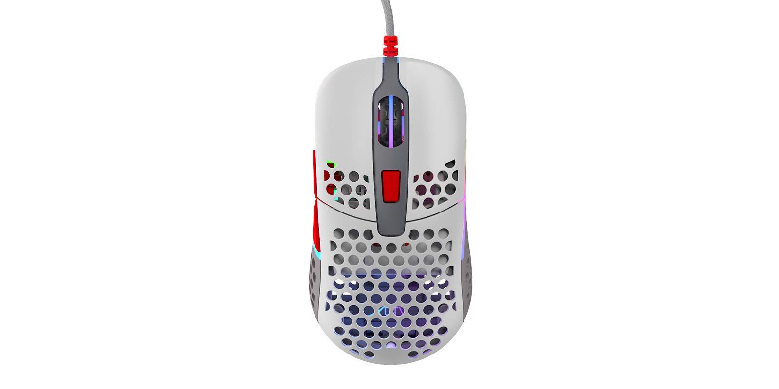 

XTRFY M42 RGB Ultralight Gaming Mouse Retro - сірий колір