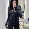 2025 Autumn Women's Pink Slim Yoga Jacket - Versatile and Stylish