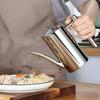 1pcs Leakproof 304 Stainless Steel Oil Pot Vinegar Sauce Dispenser Seasoning Bottle 500ML/700ML