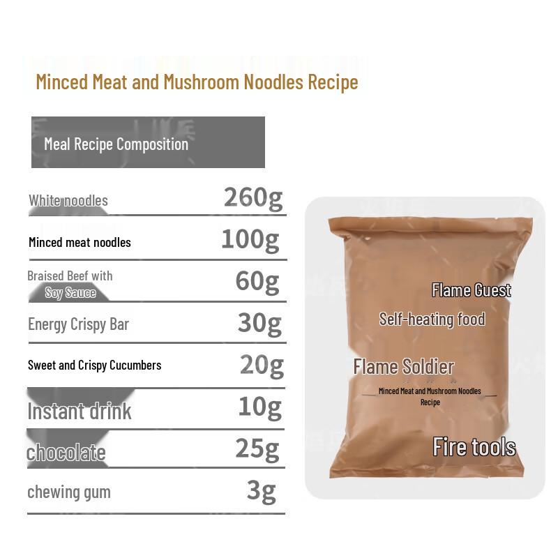 Huoyanbing Self-Heating & Instant Emergency Rations