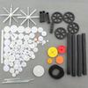 92 Kinds of Gear One Set 92pcs Gear Bag Plastic Gear Models Gear for Model Robot Car DIY Accessories
