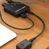 USB3.0 Umschalter 2 Computer teilen Tastatur und Maus Drucker Scanner Webcam 2 in 1 Out/1 in 2 Out USB Umschalter Splitter