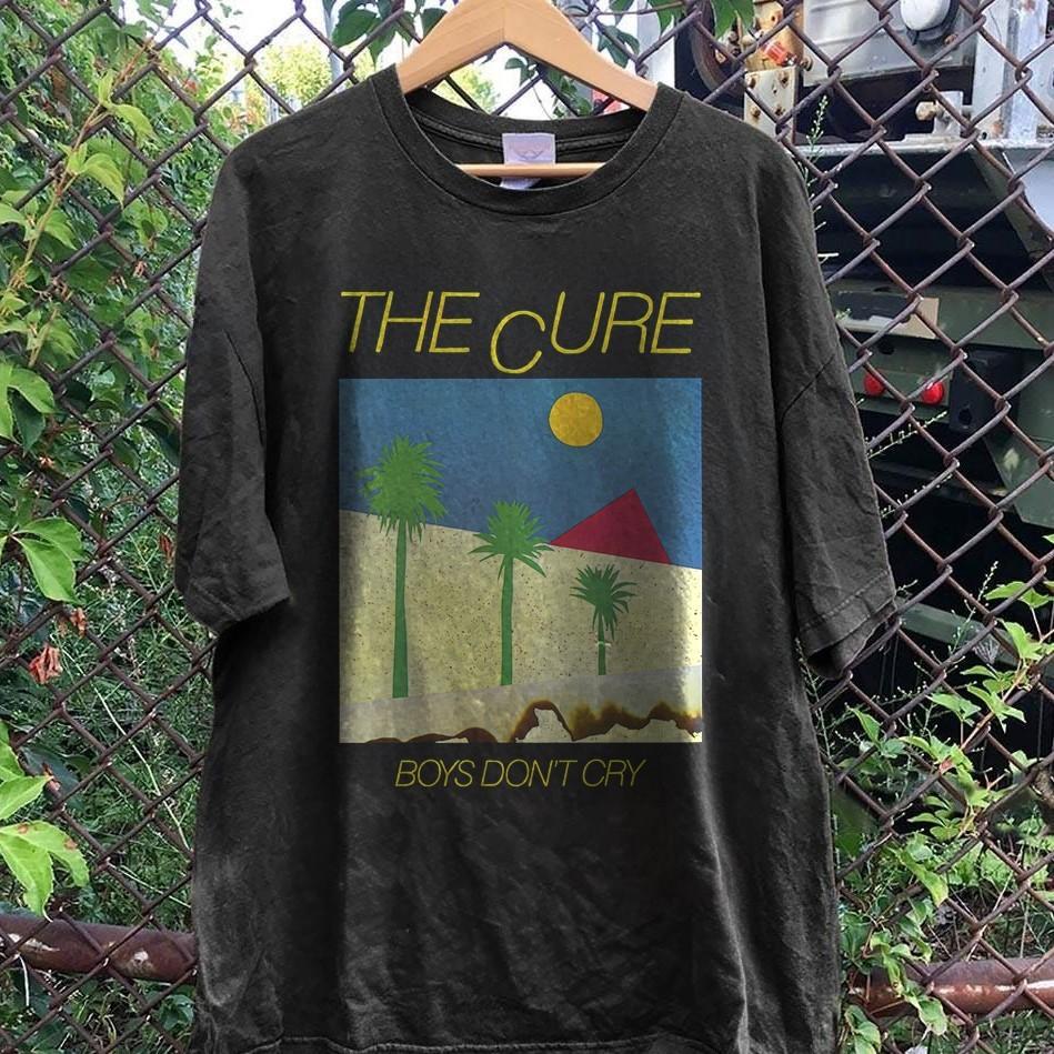 The Cure Boys Don t Cry T-Shirt Vintage Band Album Graphic Unisex Tee M
