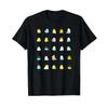 Tiny Birdies Parakeet T Shirt Vintage Slightly Graphic Stylish Versatile Streetwear Homme Designer Clothes Comfortable
