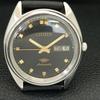 AUTOMATIC VINTAGE CITIZEN 8200 JAPAN MENS BLACK COLOR DIAL WATCH a706802-1