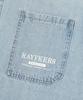 RAYFIKERS Logo Denim Shirt Light Indigo (Mp1Yu103-062)