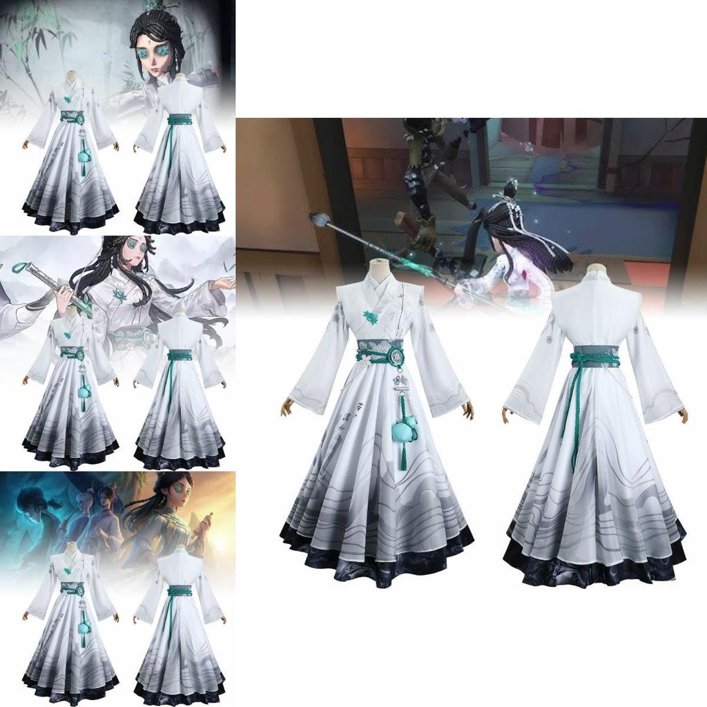 Elegant Vintage Inspired Identity V Antique Merchant Cosplay Outfit With Premium Polyester Materials