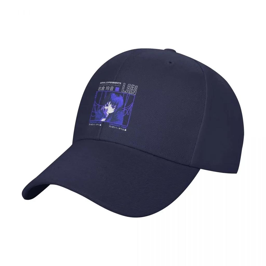 Serial Experiments Lain Baseball Cap Hat men funny hat luxury caps Sunhat Women's Hats For The Sun Men's