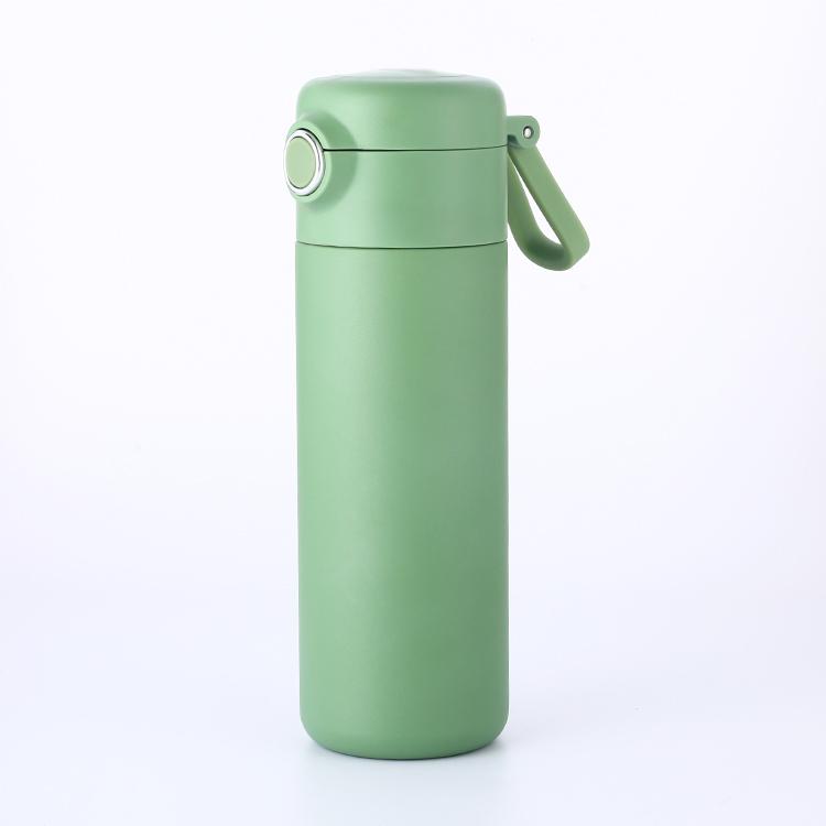 Popular Design Stainless Thermos Double Wall Vacuum Kids Pump Water Bottle