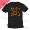 Vintage Motor Scooter Graphic TShirts Men's Clothing Short Sleeve Tops Cotton Tees Women's Printed T-Shirt