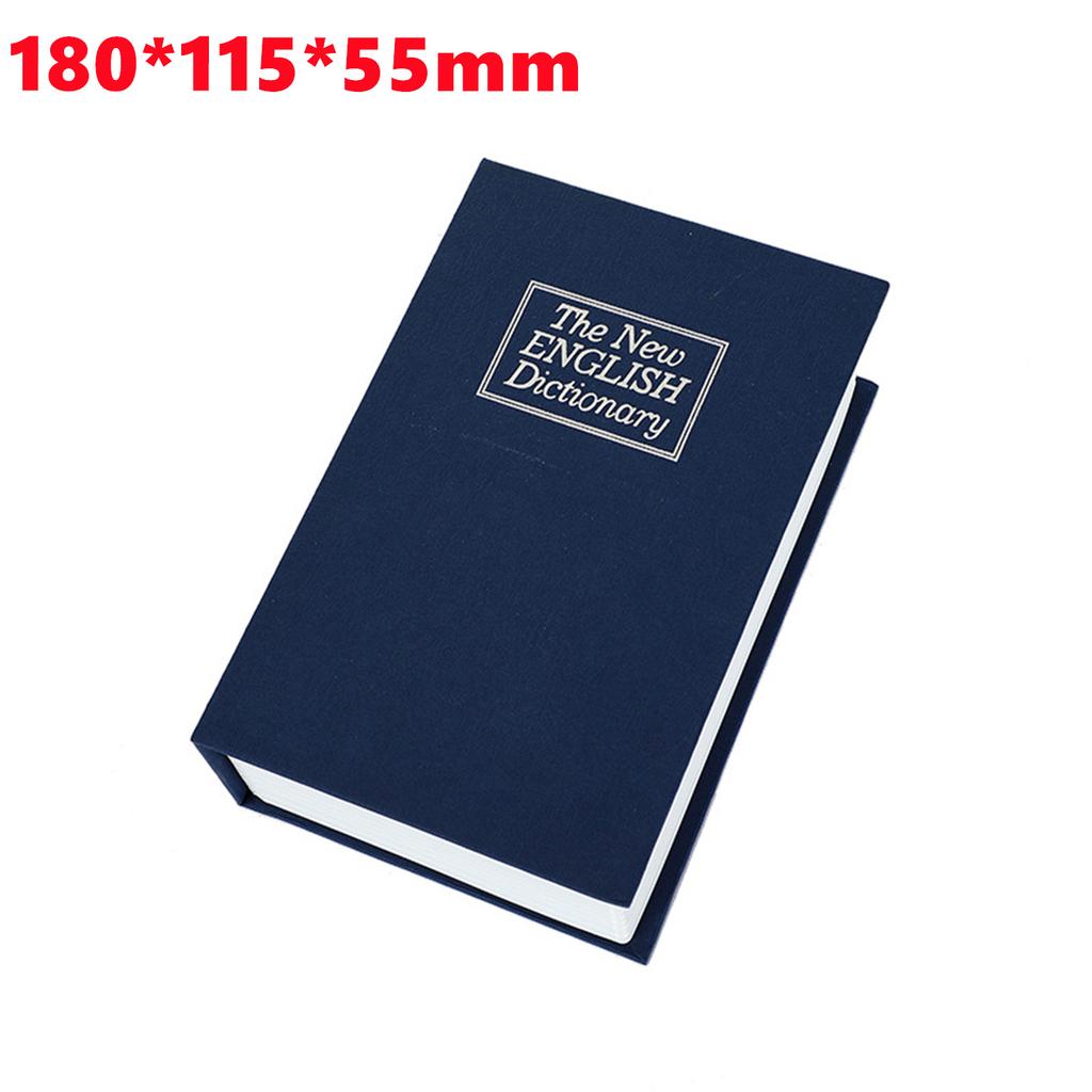 Dictionary Shape Diversion Safe with Combination Lock Money Coin Deposit Bank Cash Valuables Hidden Secret Mini Security Safe