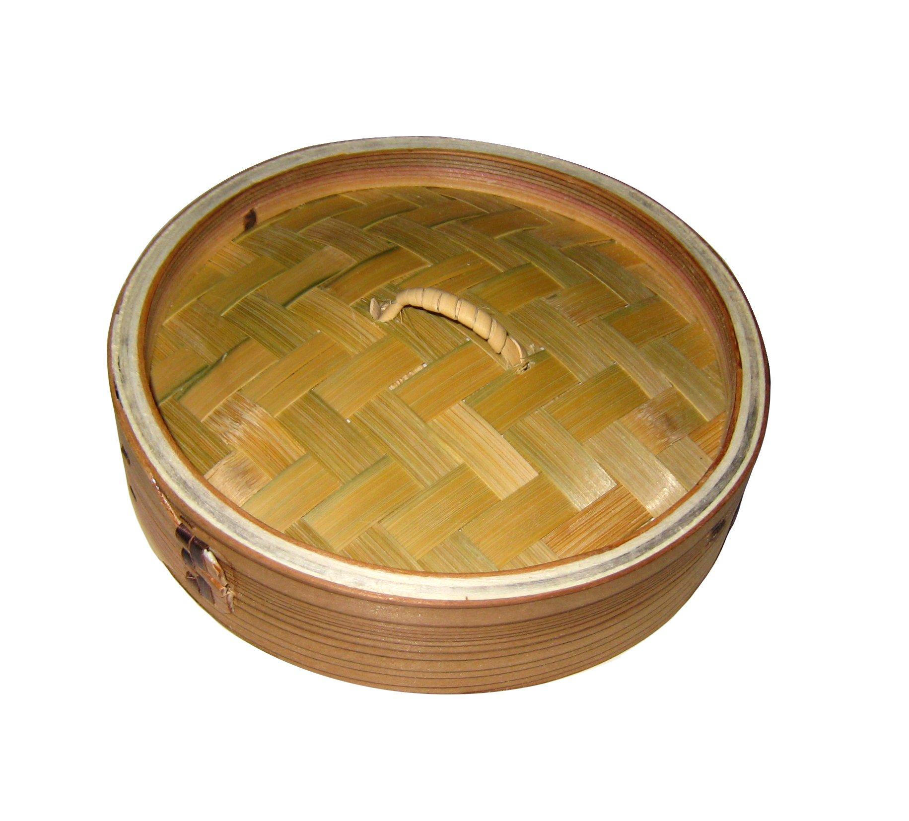 Cedar wood mini Chinese steamer 15cm lid,