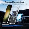 Samsung A17 Bright Shadow Magnetic Case - Transparent, Full Coverage, Drop-Proof, Protective A36 A26 A56 A07 A16 Model.