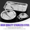 Soft Rubber Base Magnetic Tool Tray Magnetic Base Screw Tray New Parts Bowl  Workshop Use