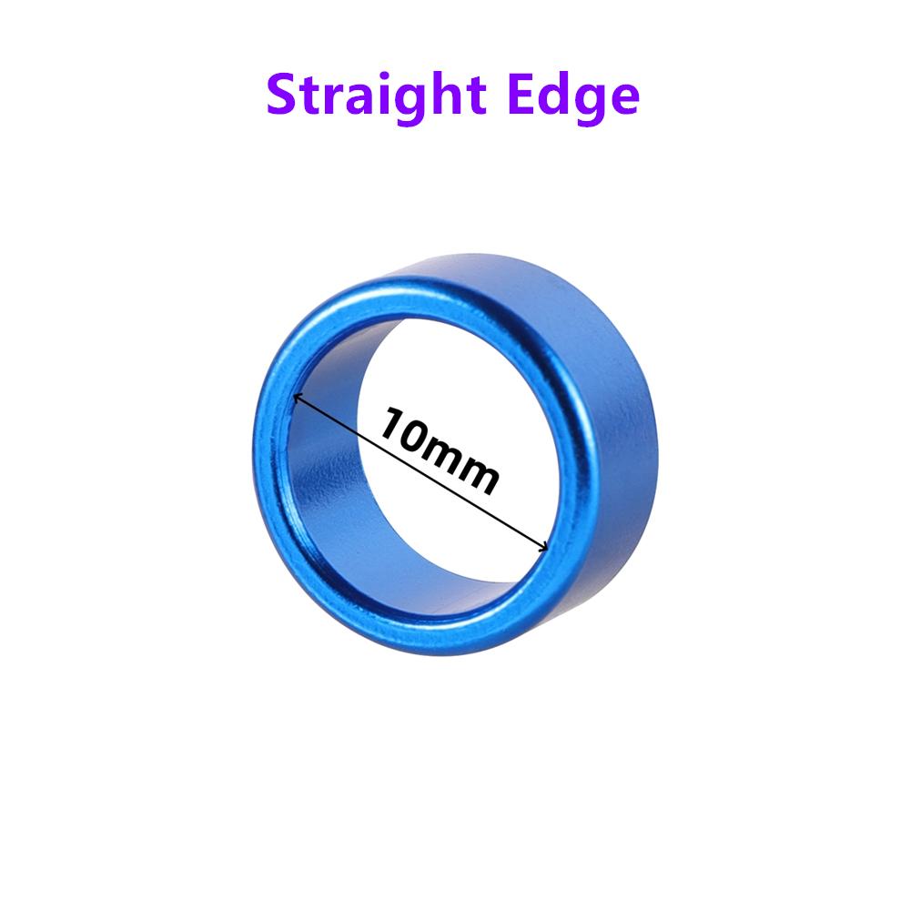 Bird Aluminum Straight/Curl Edge Foot Ring ID8mm ID10mm High 6mm Pigeon Outdoor Flying Training Identification Leg Ring 120Pcs