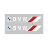 XXALI 1 For BMW Auto Decor Decals Car Window Wiper Stickers Laser Emblem For BMW M Power Performance F10 F31 E36 E39 E87 E90 X3 X5