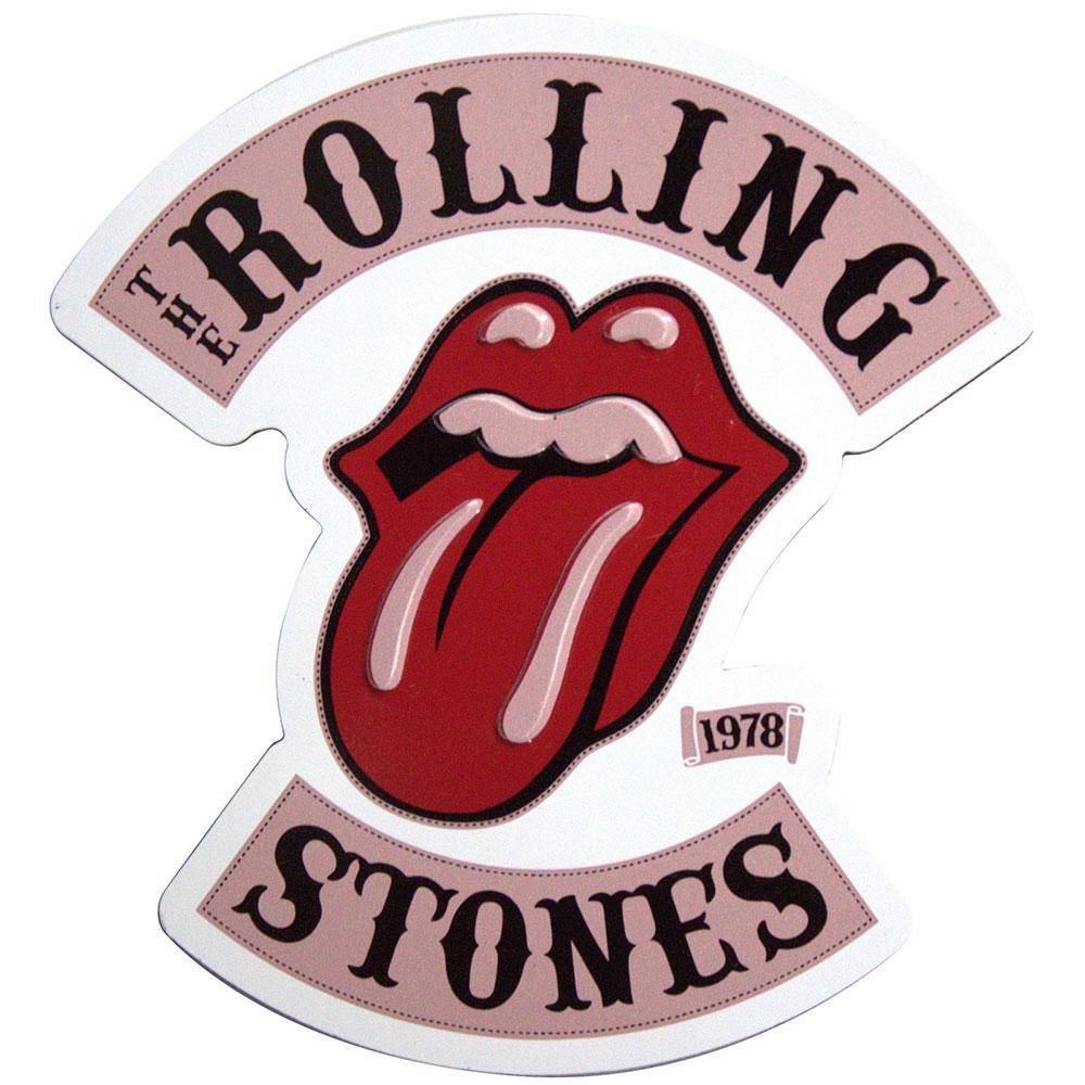 The Rolling Stones Tour '78 Embossed Fridge Magnet