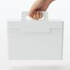MUJI Polypropylene First Aid White KG0WYA4S Kit, Gray,