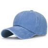 Washed Cotton Men Women SnapbackHat Vintage Hip Hop Caps Solid Color Dad Hat BoneCasquette Outdoor Casual Sport Baseball Cap